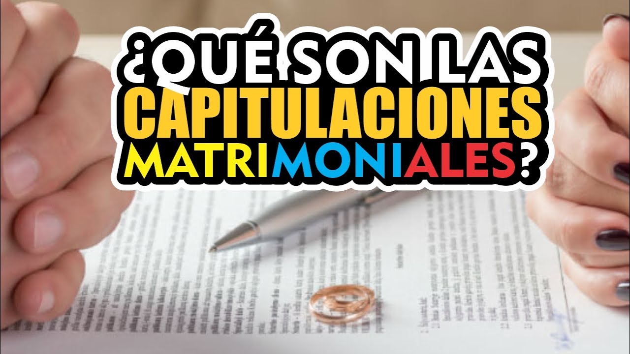 Modelo De Capitulaciones Matrimoniales En Colombia