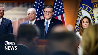 WATCH LIVE: Johnson holds news briefing with House GOP leaders as federal shutdown enters 22nd day