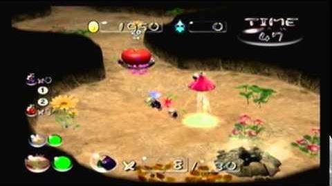 Pikmin 2 - Challenge Mode - Map 2: Novice Training