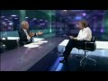 Brian May with Jon Snow Channel 4 News 13 July 2010