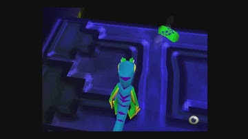 Gex 3D: Enter the Gecko - PS1 - #14 - www.dotcom.com - Cross the Data Bus Bridges (Blind)