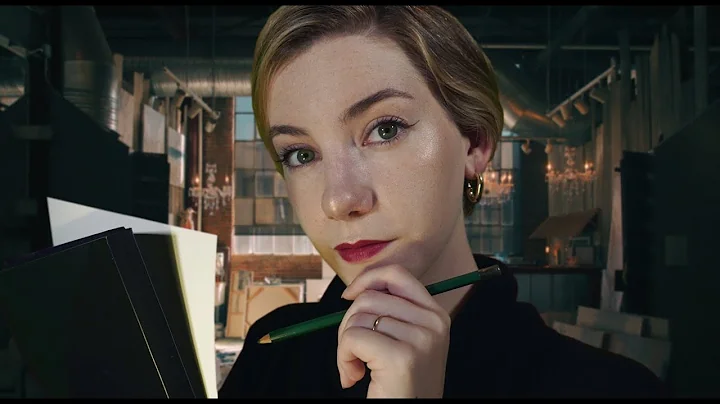 ASMR 🎨 Dramatic Artist Finds Her Muse (You) | Soft Spoken, Personal Attention, Sketch, Compliments