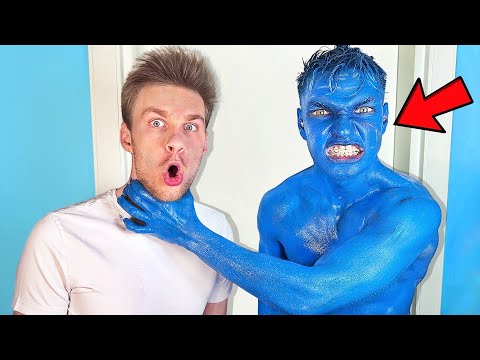 PAINT PRANK ON MY BROTHER! 🪣 | I POURED PAINT IN HIS SHOWER! *gets angry*