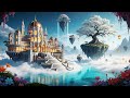 Celestial Kingdoms 4K Fantasy Palace Tour | Dream Worlds & Epic Relaxing Ambience