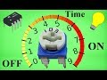 How to make Adjustable Timer Circuit Or Delay Circuit Using IC 555 (Delay Switch DIY)