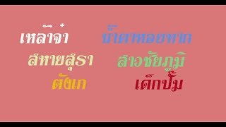 รวมเพลงเก่าๆ โจ๊ะๆ  - เหล้าจ๋า+สหายสุรา+ตังเก+น้ำตาหอยทาก+สาวชัยภูมิ