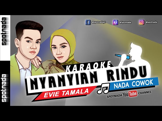 Nyanyian Rindu - Berlian Sultra ft. Faul | KARAOKE LIDA 2021 NADA PRIA class=