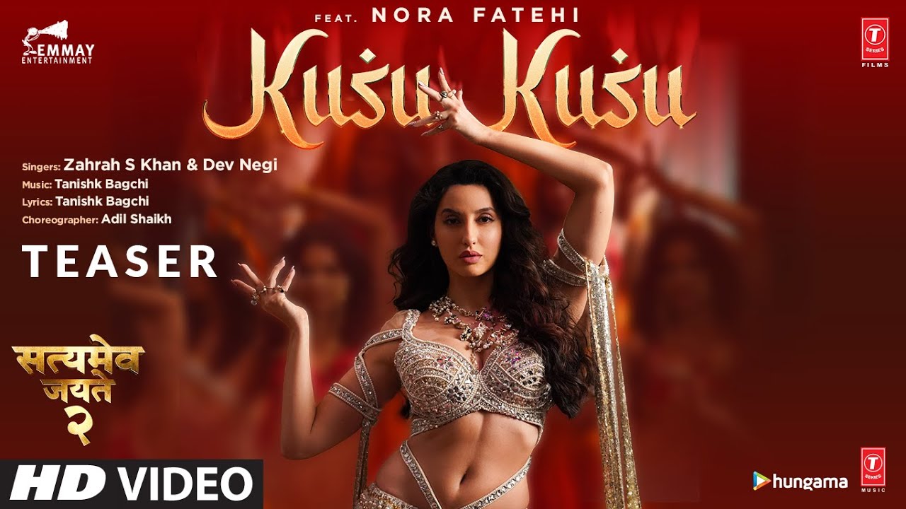 Dilbar Girl Nora Fatehi burns the internet with Satyameva Jayate 2&#39;s Kusu  Kusu song teaser. Watch - Movies News