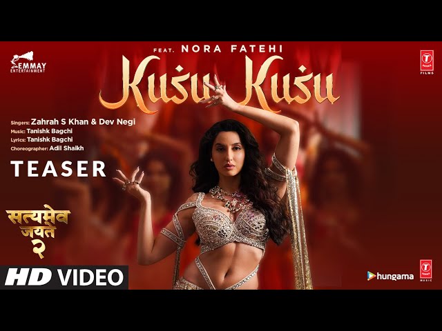 Kusu Kusu (Teaser) Ft Nora Fatehi | Satyameva Jayate 2 | John A, Divya K |Zahrah S K,Dev N|Bhushan K class=