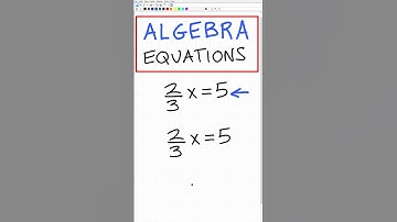 Make equations with fractions EASY!