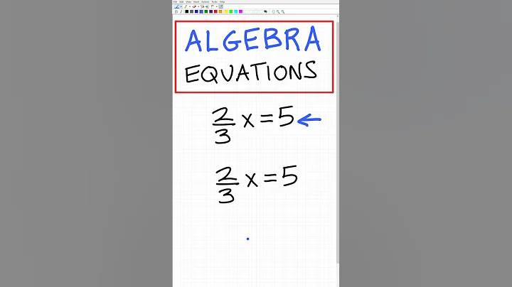 Make equations with fractions EASY!