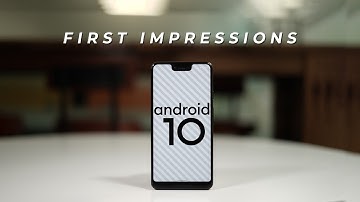 Android 10 First Impressions: What
