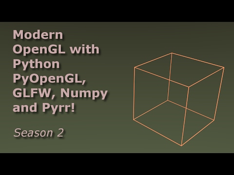 Python OpenGL and