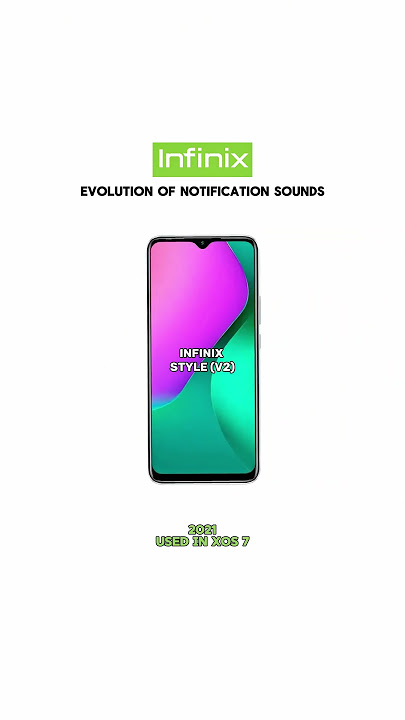 🔔Evolution of Infinix Notification Sounds and Ringtones #new #old #mobile #tech