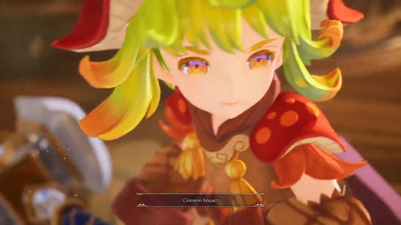 Visions of Mana - Garethe, Benevodon of Earth Boss Fight (Hard)