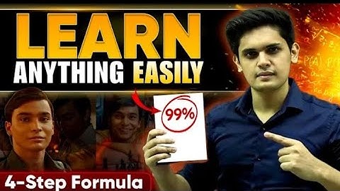 4Steps to Learn Difficult Subjects Easily Decoding Scientific Methods| Prashant Kirad🔥🔥