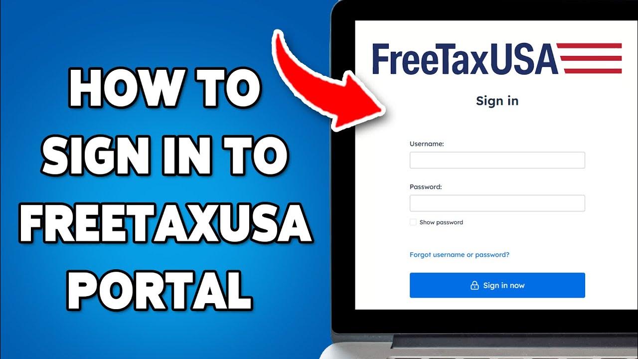 How to sign in to freetaxusa portal 2025 login access freetaxusa