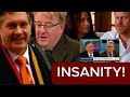 SIMON MCCOY CHECKS ROBERT HARDMAN: FREEZES THE NOISE-SHUTS DOWN DERANGED ROYAL COMMENTARY ON HARRY!