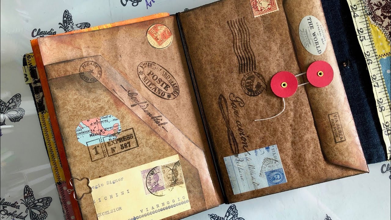 DIY Folders con bolsillos para tu Midori