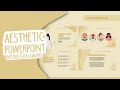 Aesthetic yellow ppt  template 1 without password   john mark nieva