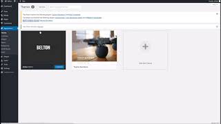 Belton WordPress Theme - Getting Started
