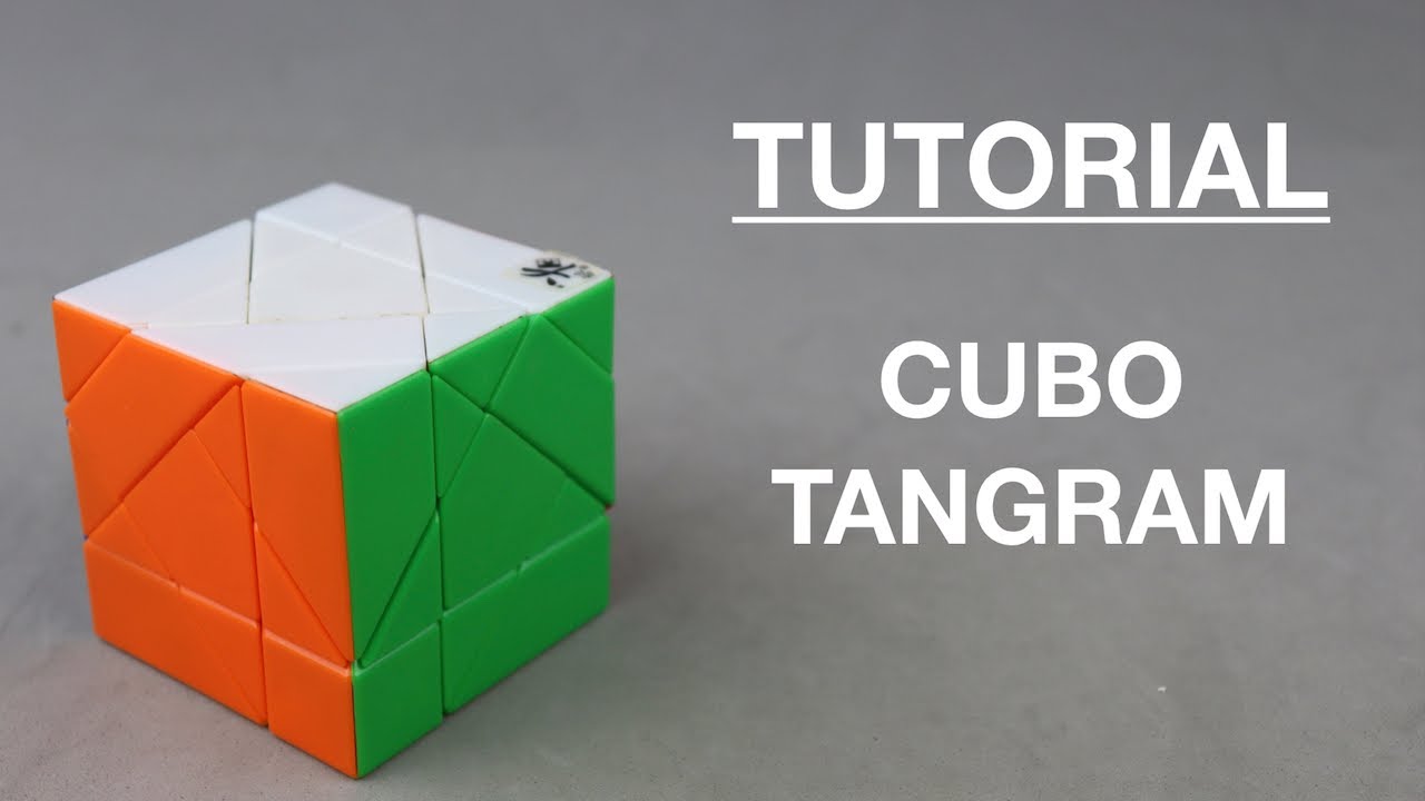 Tutorial Cubo Tangram ( Español ) YouTube