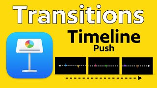 Creating a Timeline Transition on Apple Keynote Presentation