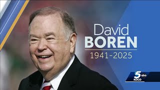 Family announces public memorial service honoring David Boren announced