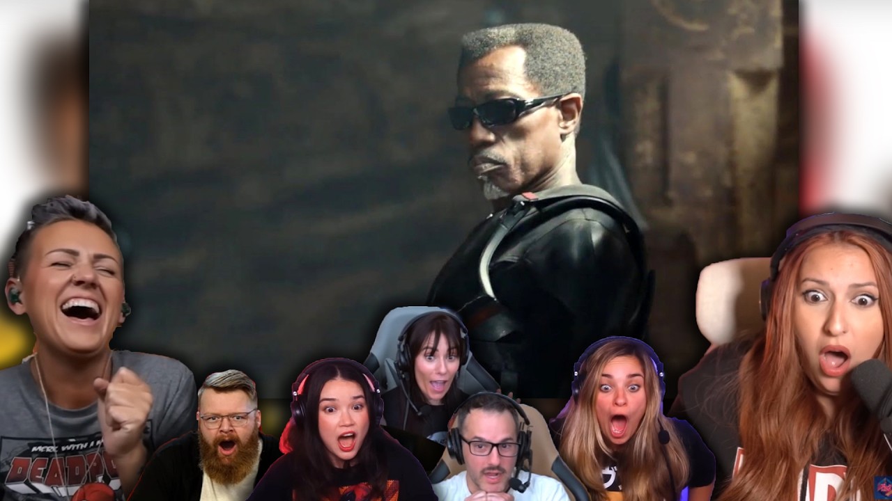 BLADE ELEKTRA GAMBIT and X-23 CAMEO / Deadpool And Wolverine (2024) / Reaction Compilation