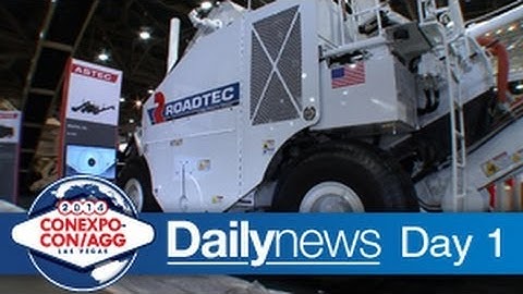 CONEXPO-CON/AGG DAY 1 News video