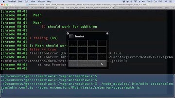 Selenium tests in Node.js