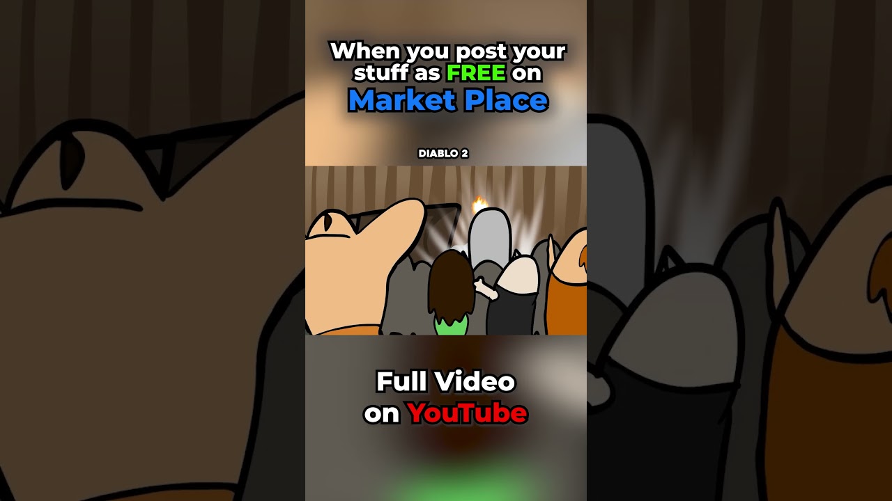 Posting FREE stuff be like #diablo2 #diablo2resurrected
