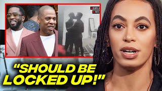 Solange LEAKS New FOOTAGE Of Jay Z And Diddy’s CRIMES..