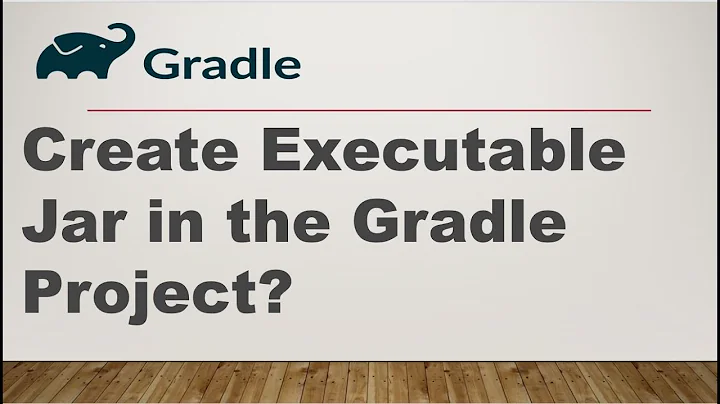Creating a Fat Jar in Gradle || Create Executable Jar in Gradle project || Gradle Tutorial