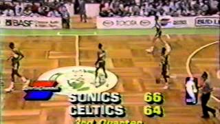 Larry Bird Greatest Games: 42 Points vs Seattle (1987)