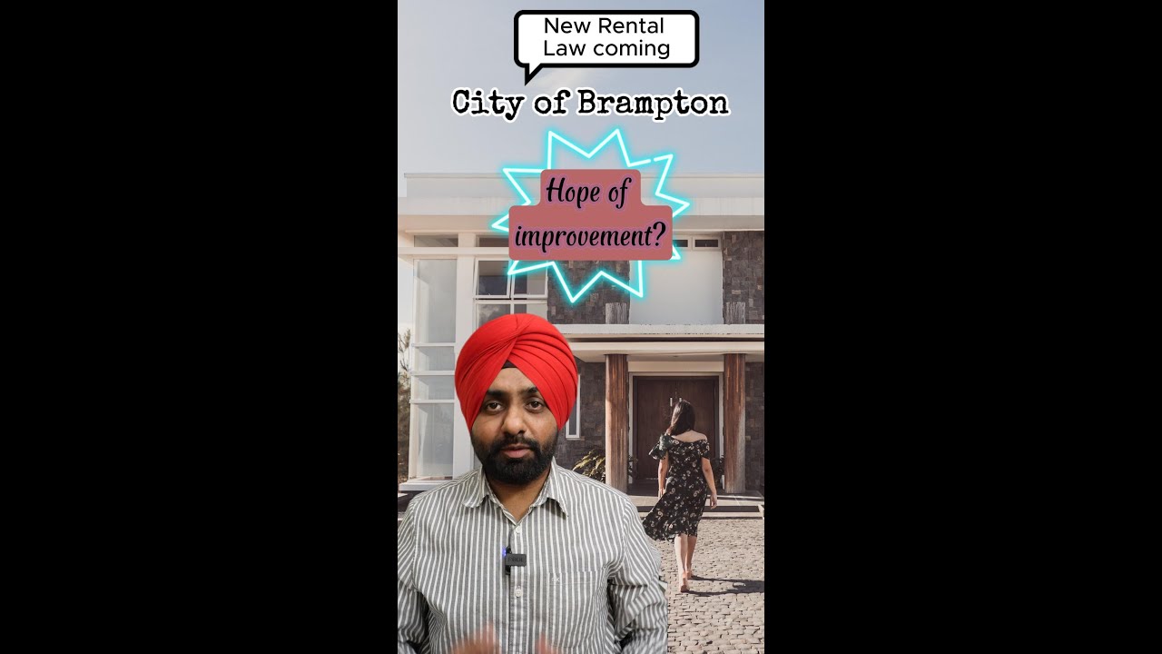 New laws in Brampton, check it out #shorts #shortvideo #realestate #realtor #canada