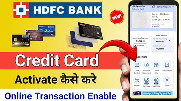 hdfc credit card pin generation 2025 | hdfc bank credit card pin kaise banaen | hdfc credit pin set
