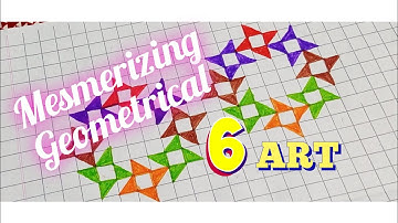 Geometry Design easy to draw|| 6 simple design @freeart207 