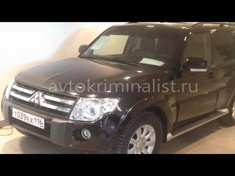Диагностика Mitsubishi Pajero 4, скрученный пробег.