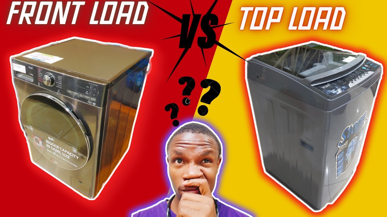 Front Load Washing Machines VS Top Load Washing Machines - YouTube
