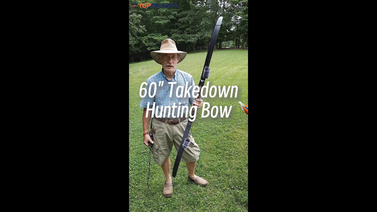 60“ Takedown Recurve Bow