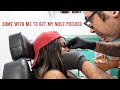 A Day in the Life | Getting My Nose Pierced with Tati