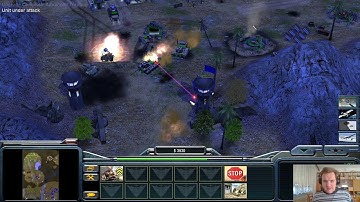 Command & Conquer: Generals Zero hour USA campaign 12 mission using beng lazer demo nuke mod