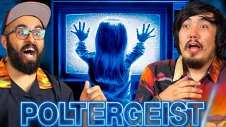 *POLTERGEIST* spooked us out (First time watching reaction)