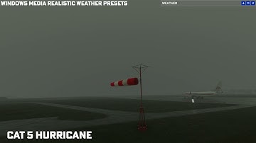 Windows Media Realistic Weather Presets | Microsoft Flight Simulator 2020