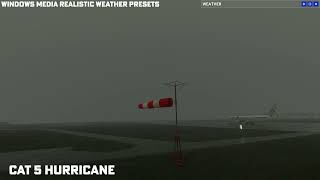 Windows Media Realistic Weather Presets | Microsoft Flight Simulator 2020 screenshot 2