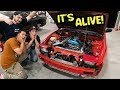 FASTEST engine swap yet! (First test drive!)