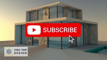 CNC TOP DESIGN | 3D Modern Panels Patterns decorative for CNC Machines P105