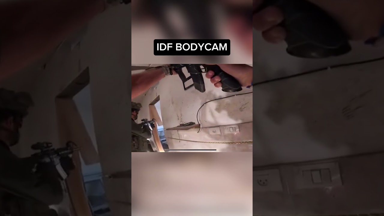 IDF Clearing rooms Bodycam footage 