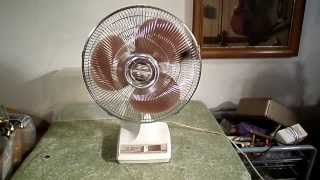 1986 Cool Breeze 16'' Table Fan Model FL-T-1616B